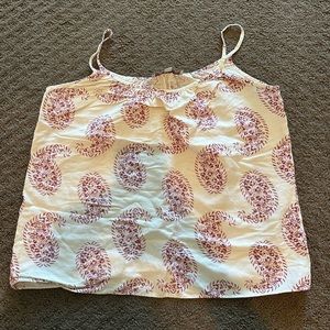 Paisley print tank top